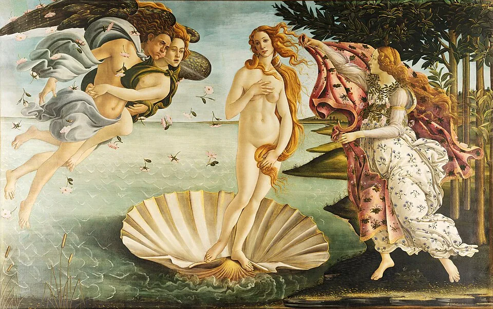 Nașterea lui Venus - Sandro Botticelli — Canvas CanvArt