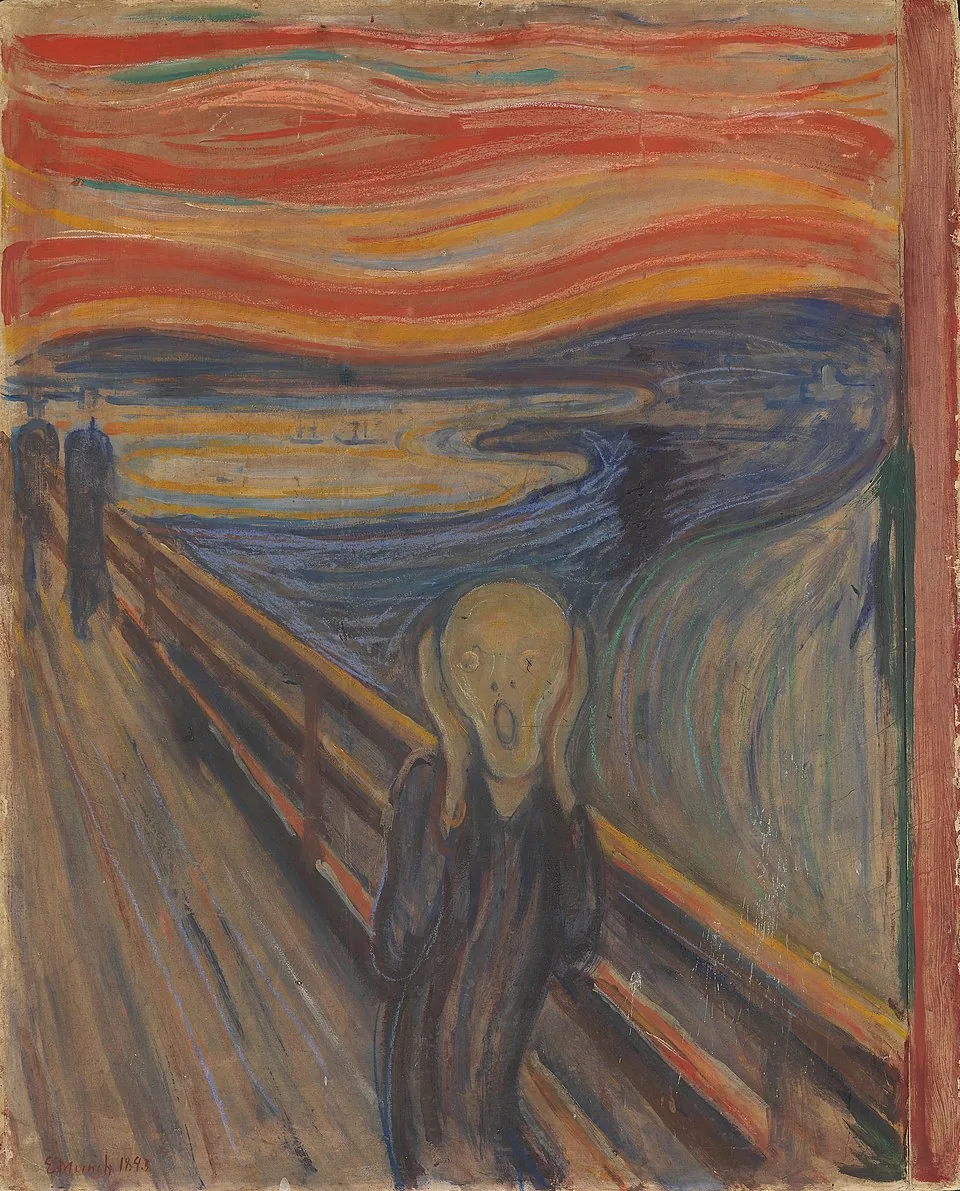 Țipătul - Edvard Munch — Canvas CanvArt