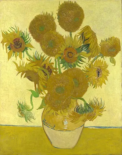 Floarea Soarelui - Vincent van Gogh — Tablou canvas CanvArt