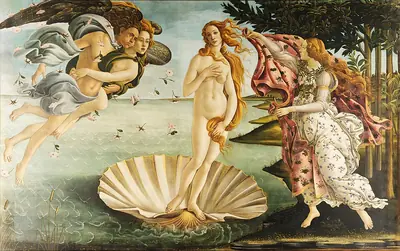 Nașterea lui Venus - Sandro Botticelli — Tablou canvas CanvArt