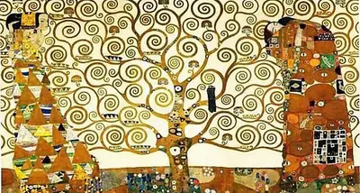 Arborele Vieții - Gustav Klimt — Tablou canvas CanvArt